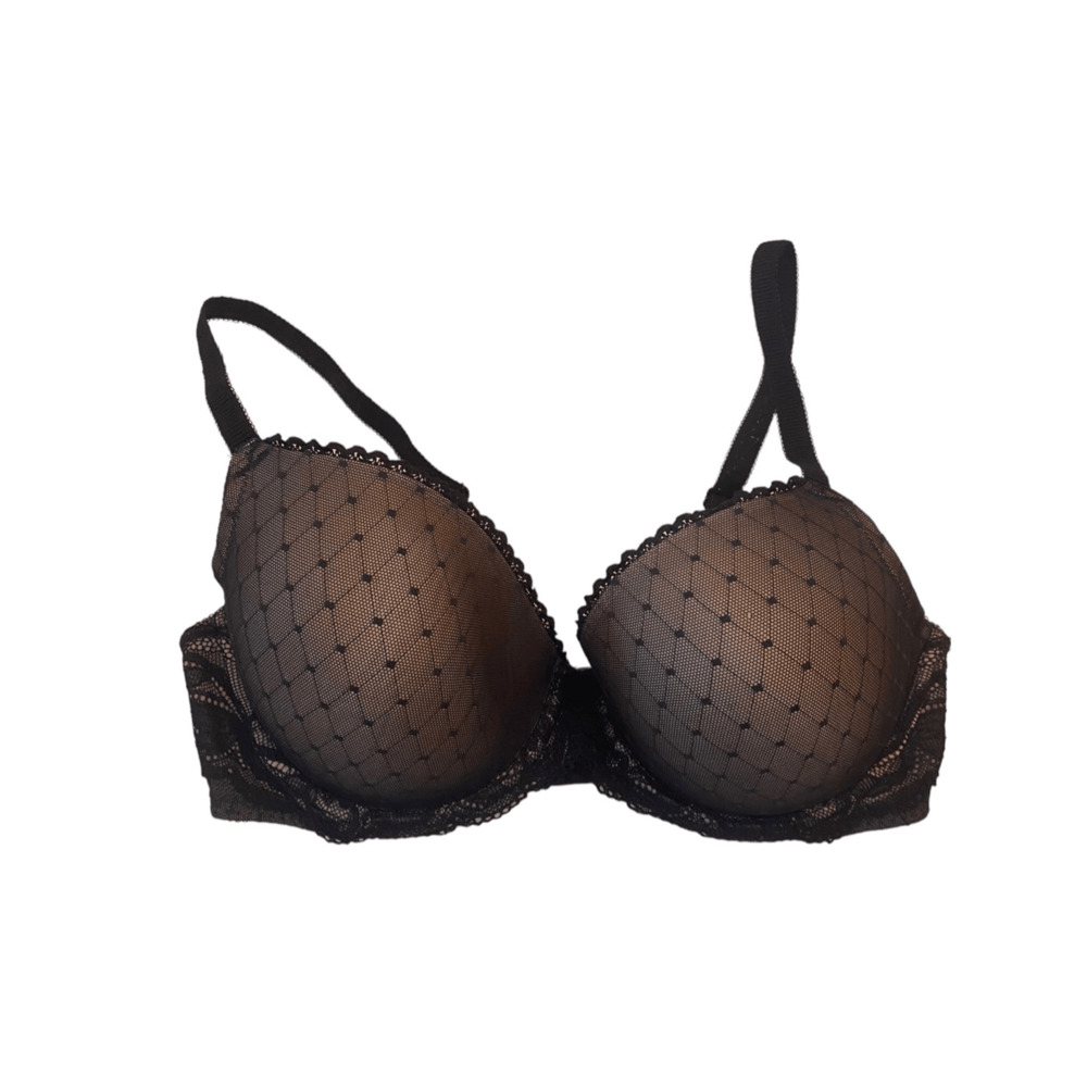 Wacoal Reveal Contour Bra 34DD Black 853115